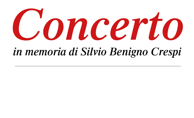 Concerto in memoria di Silvio Crespi, 8 dicembre